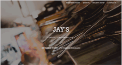 Desktop Screenshot of jaysbistro.net
